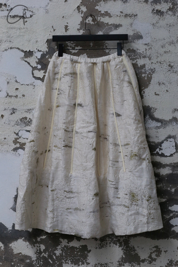 Mutedance 24 Autumn and Winter Padded Silk Flower Dye Top/Skirt MD-MD24FW33-hoary MD-MD24FW30